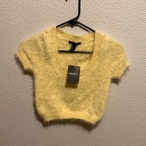Brand New Forever 21 Sweater Crop Top